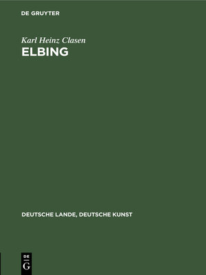 cover image of Elbing